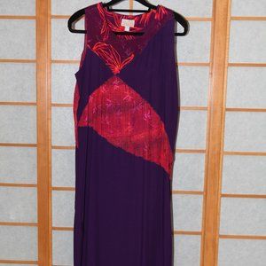 Hawaiian styled long dress